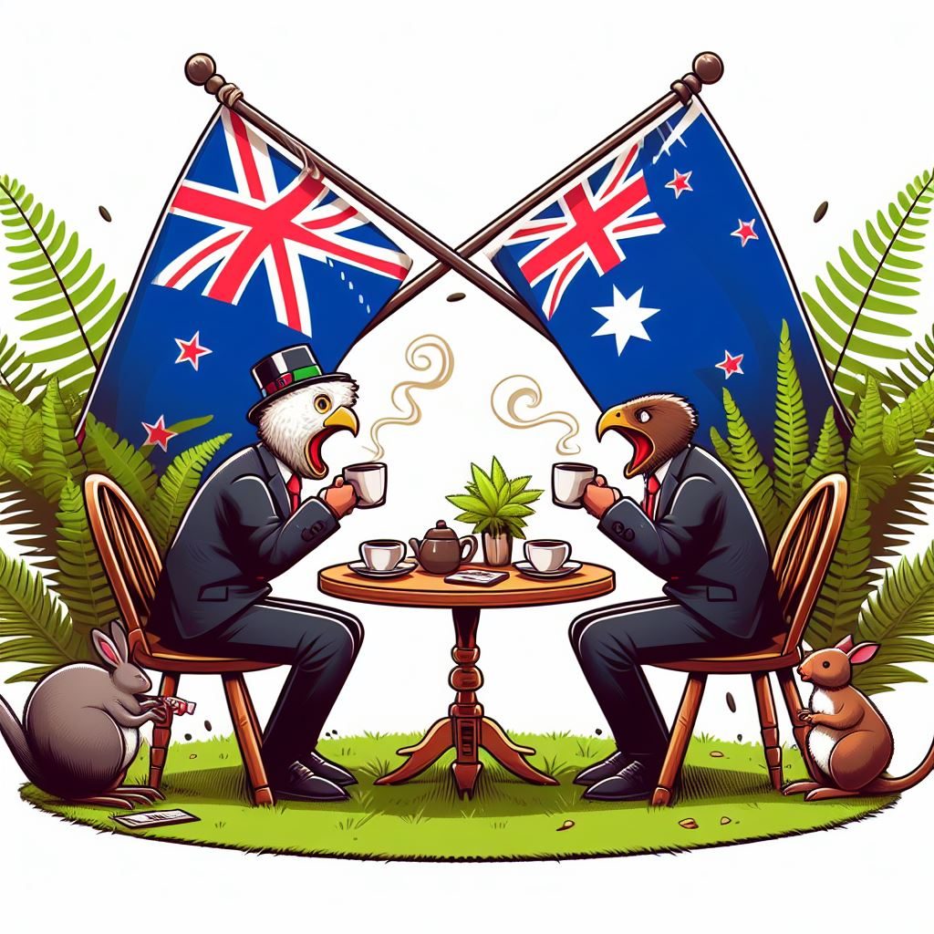 debat drapeau nouvelle zelande et australie