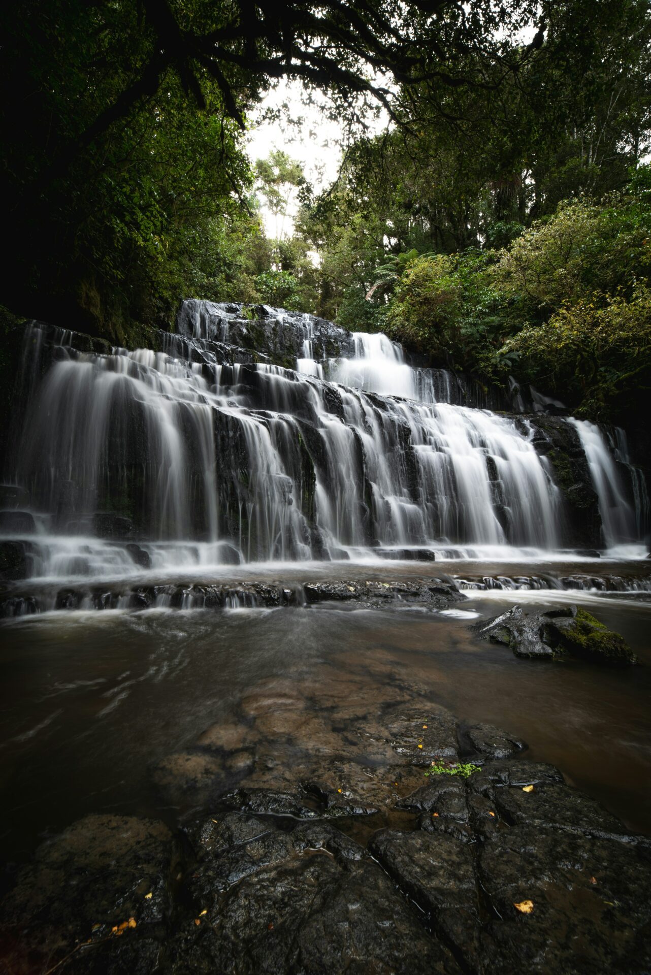 les chutes de purakaunui