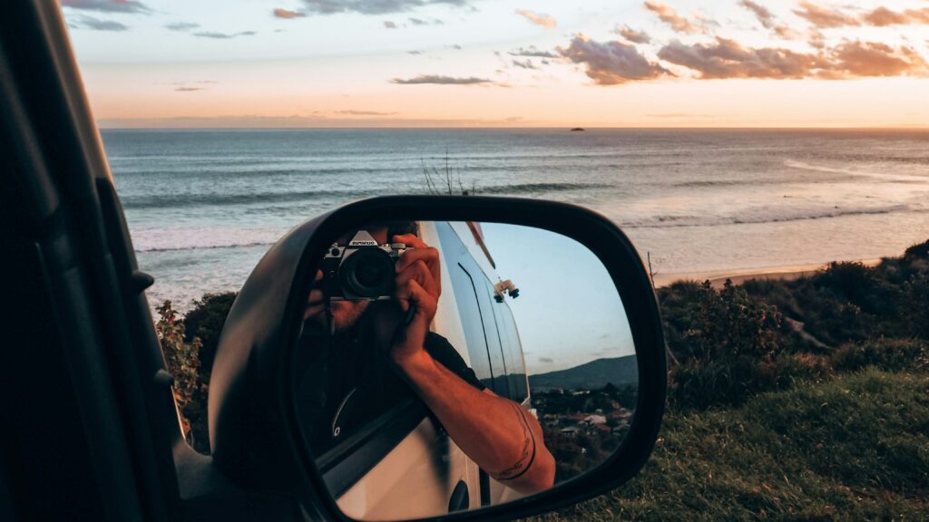 Photo prise du Van Acheter un va en Nouvelle Zelande