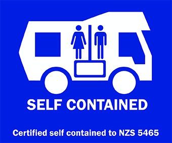 self-contained logo Acheter un Van en Nouvelle Zelande