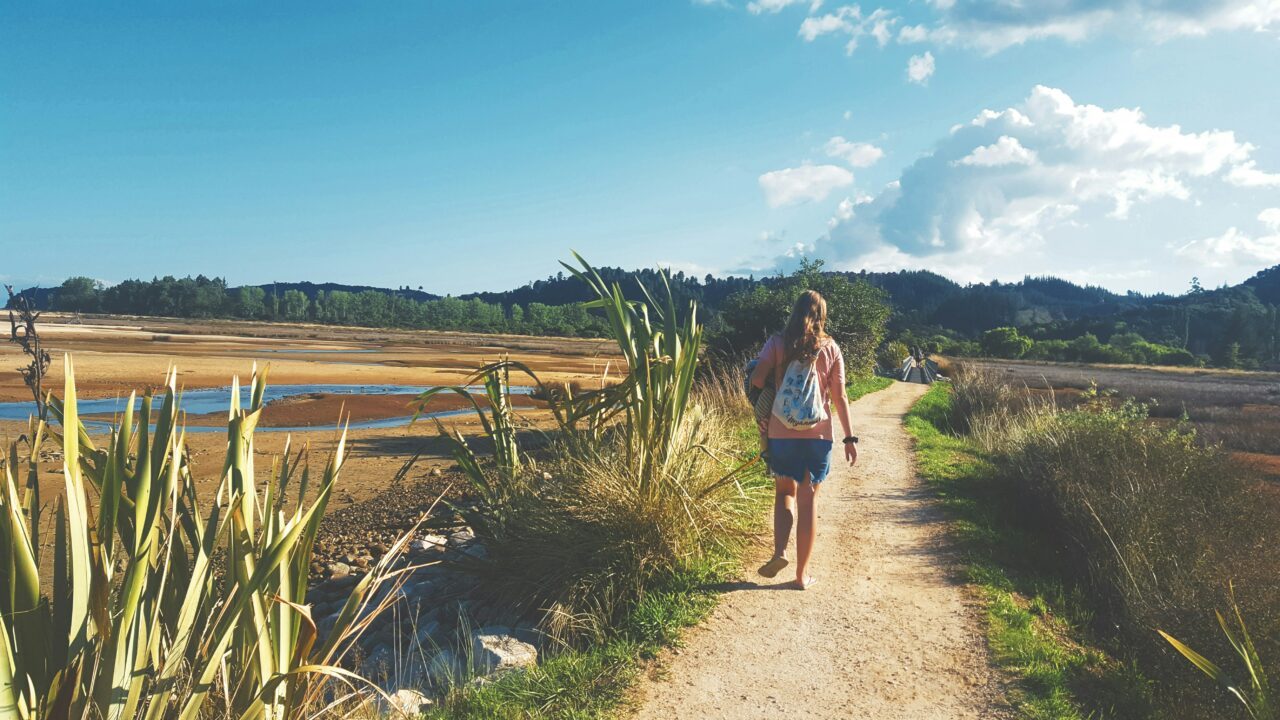 chemin de randonnee sur label tasman