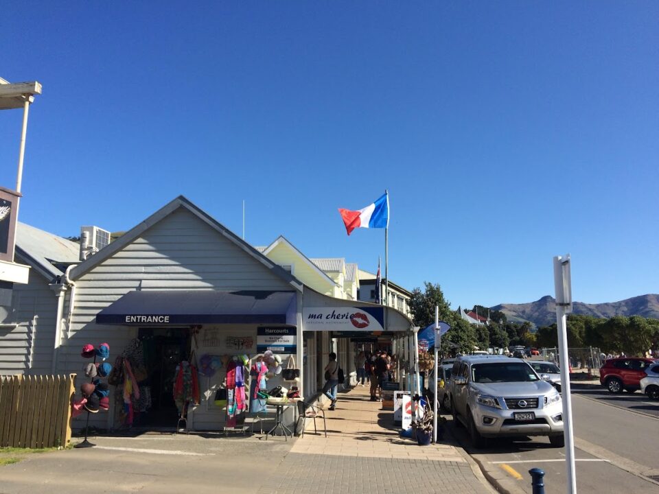 photos dans la ville d'akaroa