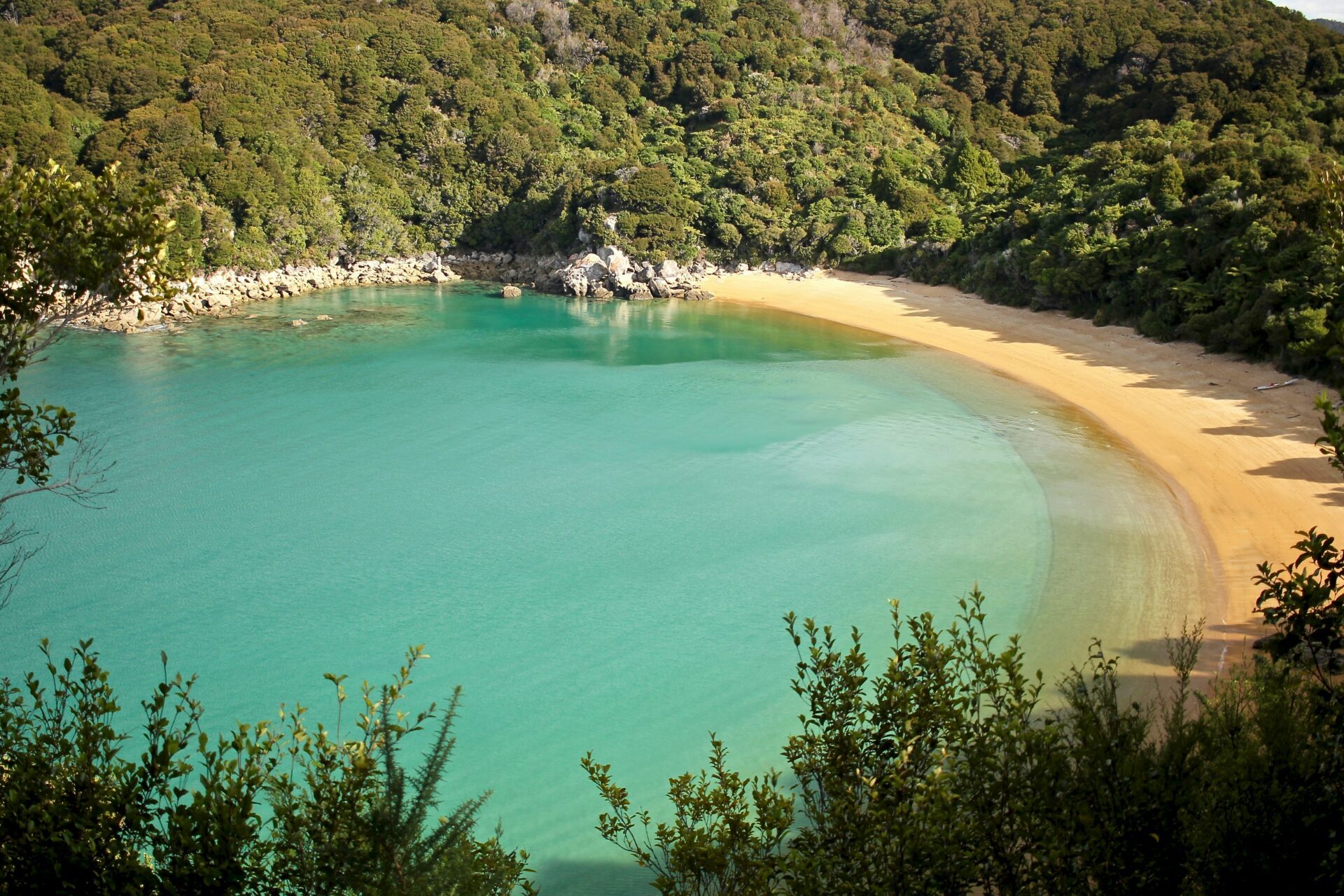 plage sur label tasman