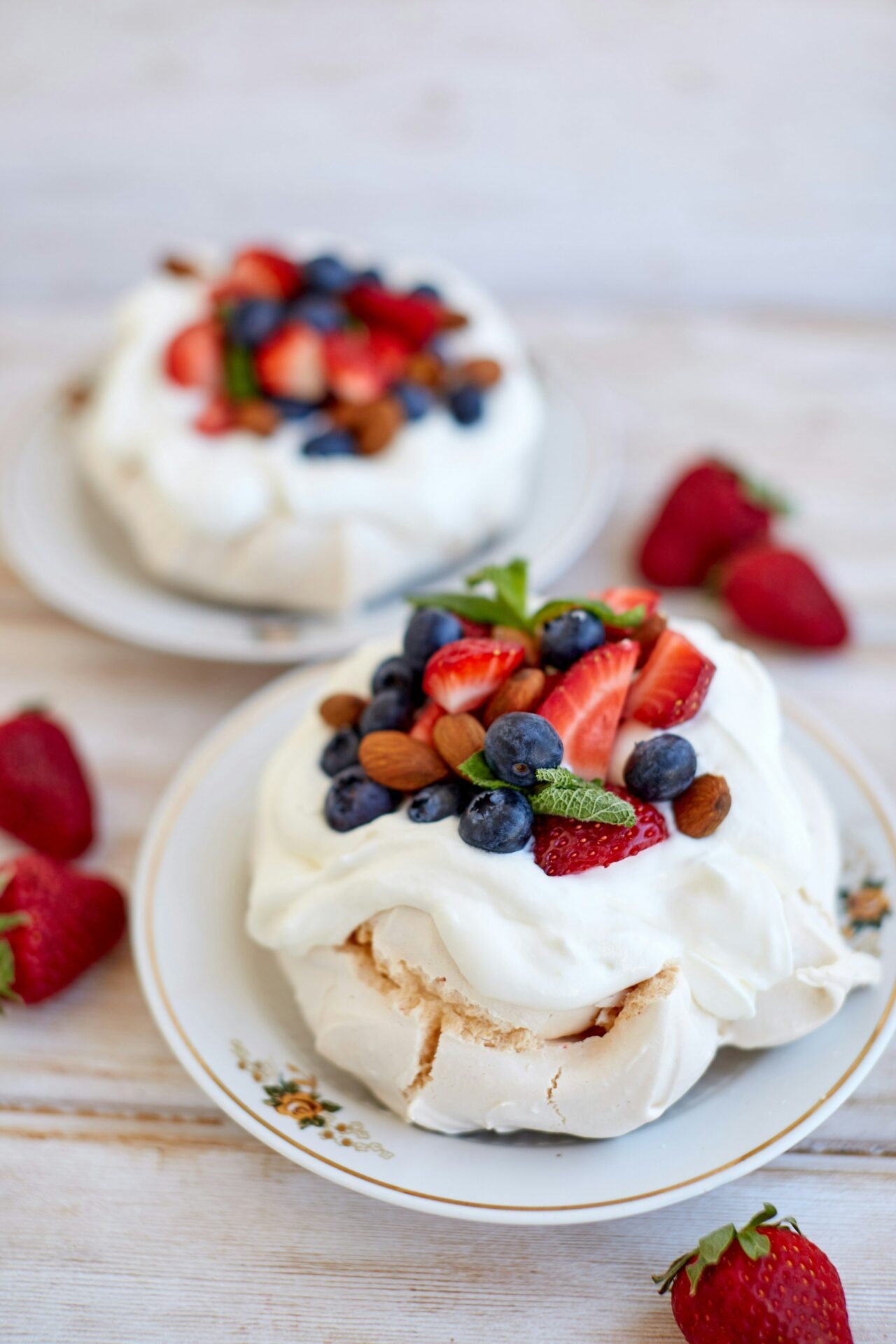 une pavlova faite maison