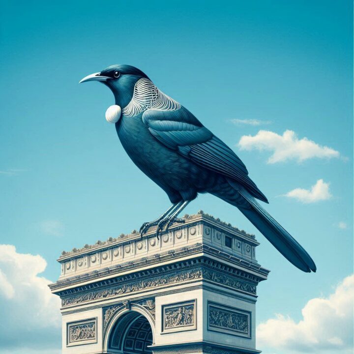 Tui sur l'arc de triomphe