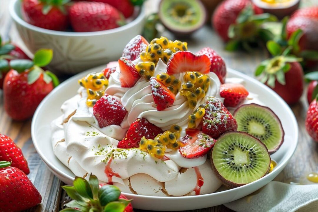 La pavlova, dessert emblématique de Nouvelle-Zélande : histoire et recette authentique