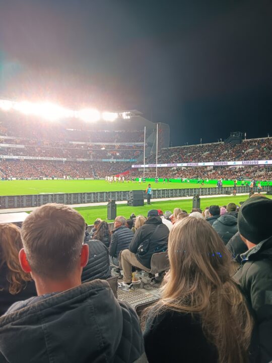 eden park lors d'un match des all blacks