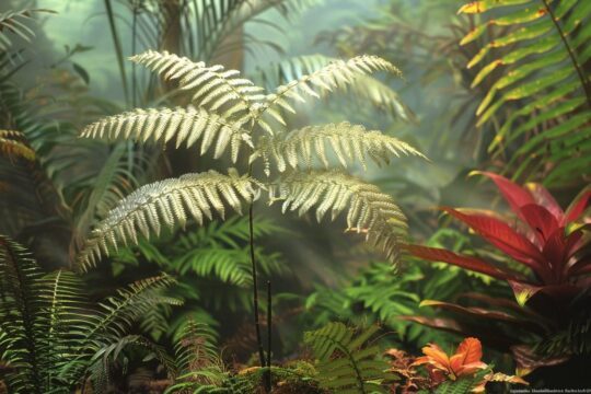 La fougère argentée de Nouvelle-Zélande : emblème national et trésor botanique unique