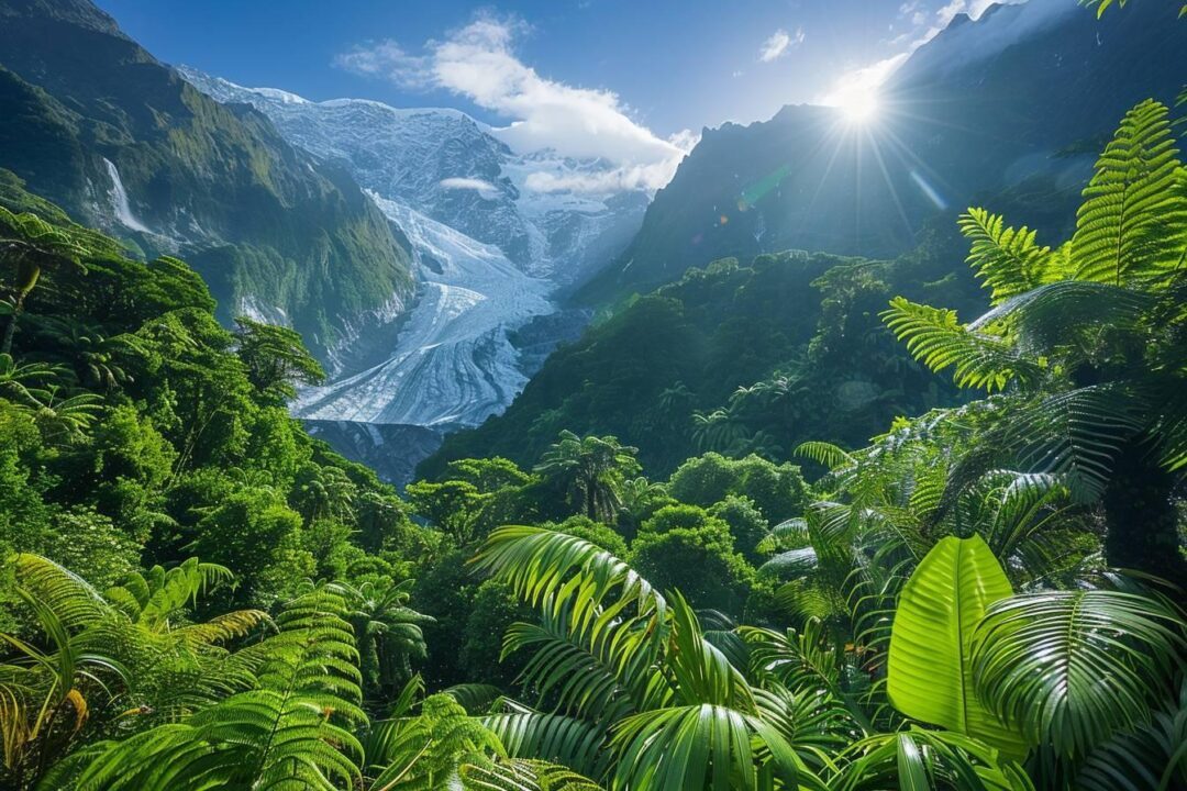 Découvrez le parc national de Westland Tai Poutini : entre glaciers et forêts tropicales en Nouvelle-Zélande