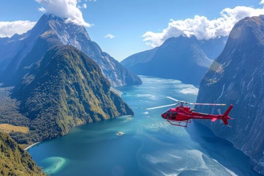 Découvrez le survol époustouflant de Milford Sound : une expérience inoubliable au cœur de la Nouvelle-Zélande