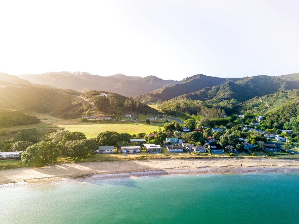 petit village sur matauri bay