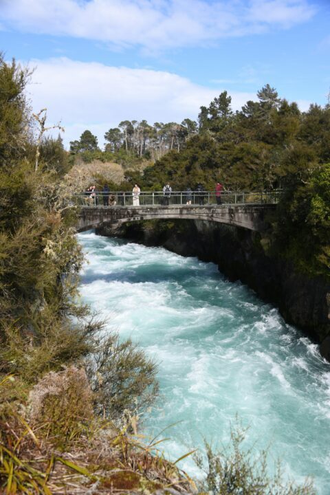 les huka falls pres de taupo