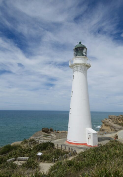 vue du phare de castel point